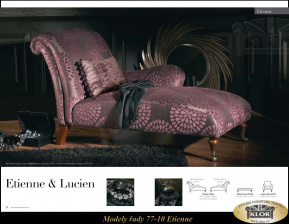 Parker and Knoll-7700 Original English upholstery-model ETIENNE vystaven v Č.Budějovicích