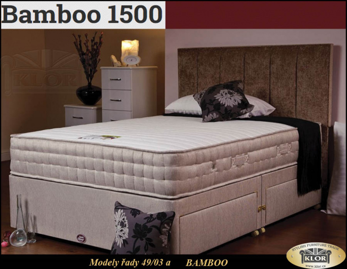 BAMBOO - 4903 DREAMS Anglické postele - Made in England