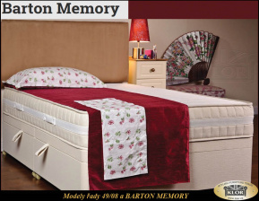 BARTON MEMORY - 4908 Anglické postele-Made in England